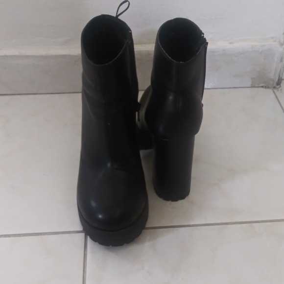 Black Ankle Booties - Picture 3 of 4